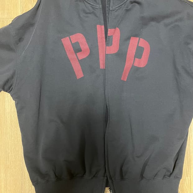 파르티멘토 스텐실 스웨트 블루종 차콜