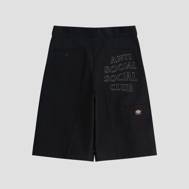 dickies anti social club assc 워크쇼츠