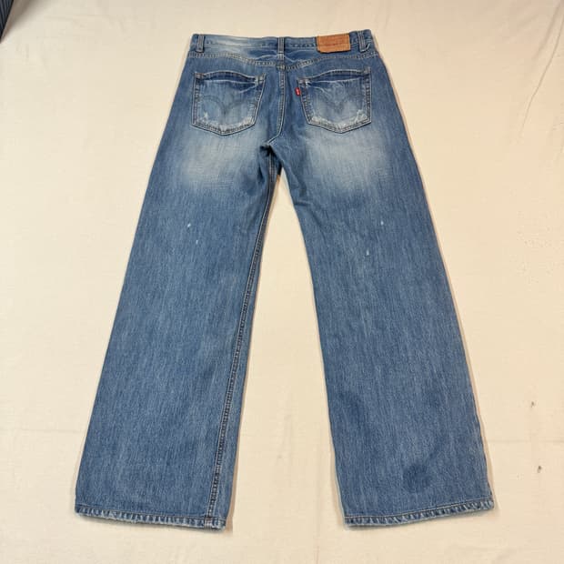 34inch) 리바이스 569 루즈핏 와이드 데님 청바지