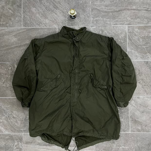 (L) M65 피쉬테일 오리지널 개파카 은지퍼