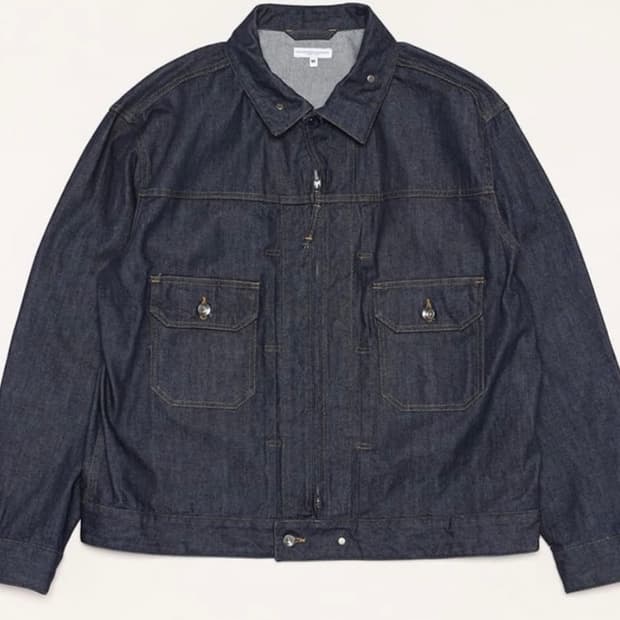 엔지니어드가먼츠 24ss 콘데님 트러커 자켓