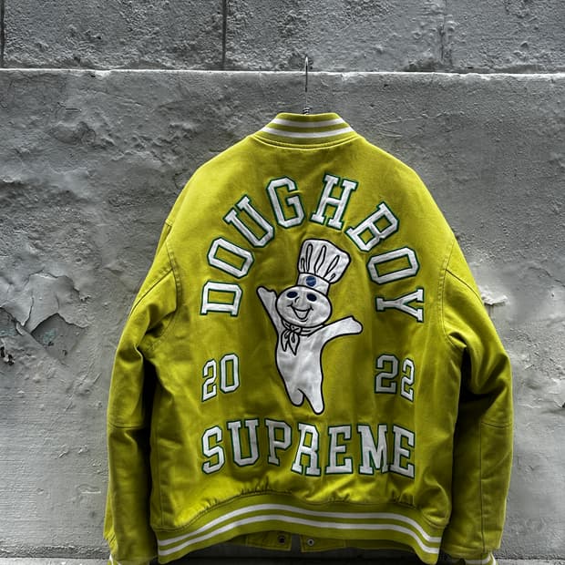 Supreme Mitchell&ness 슈프림 도우보이 바시티 자켓