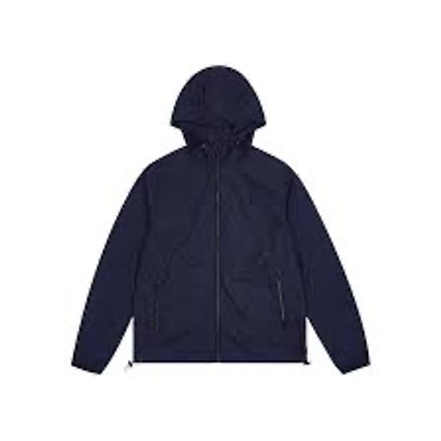 사파리스팟 도트 패턴 바람막이 윈드브레이커 네이비 에스 클레프