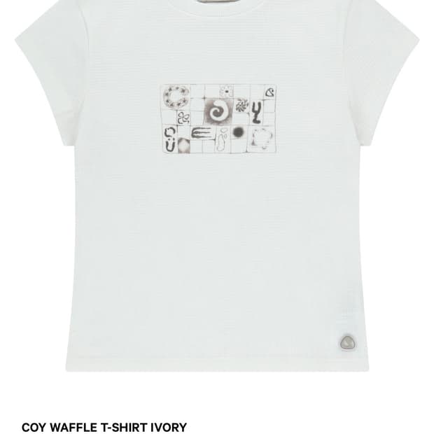 Coyseio coy waffle t-shirt