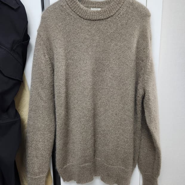 피그벨 모크넥 모헤어 니트3사이즈/L