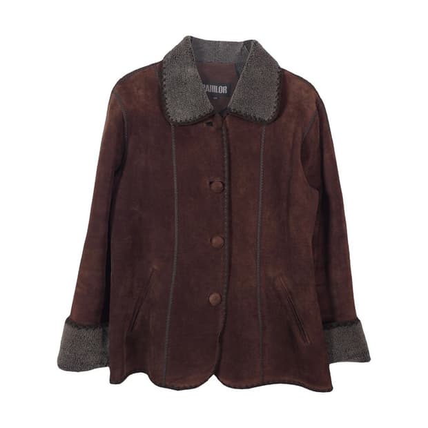 PAHILOR 리얼 돈피 스웨이드 쉐르파 무스탕 자켓 88