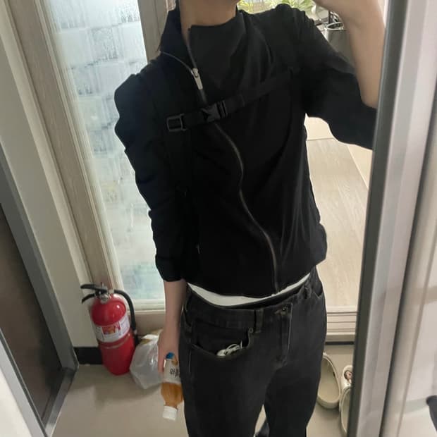 로렌 랄프 로렌 side slit pants (black)