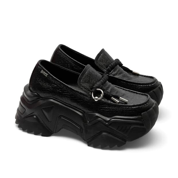 와이이이엘 PLATFORM LOAFER BLACK 230
