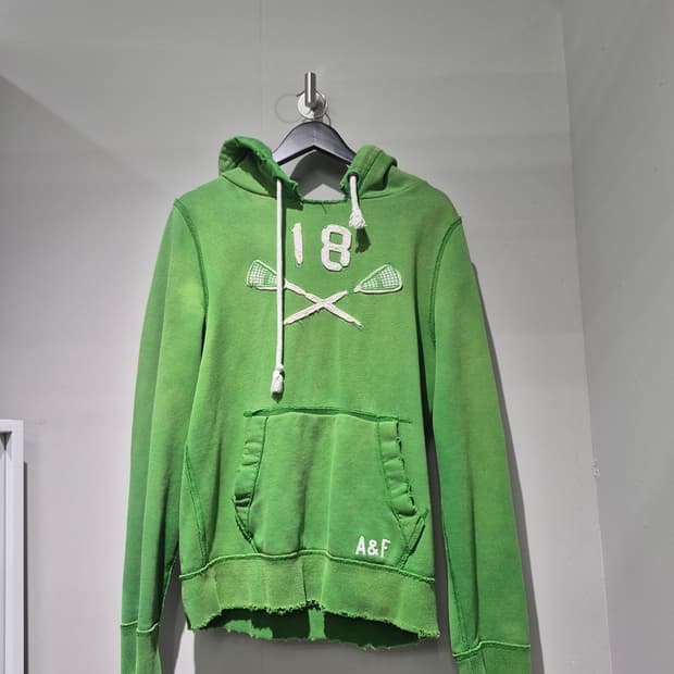 Abercrombie 풀오버 후드 머슬핏