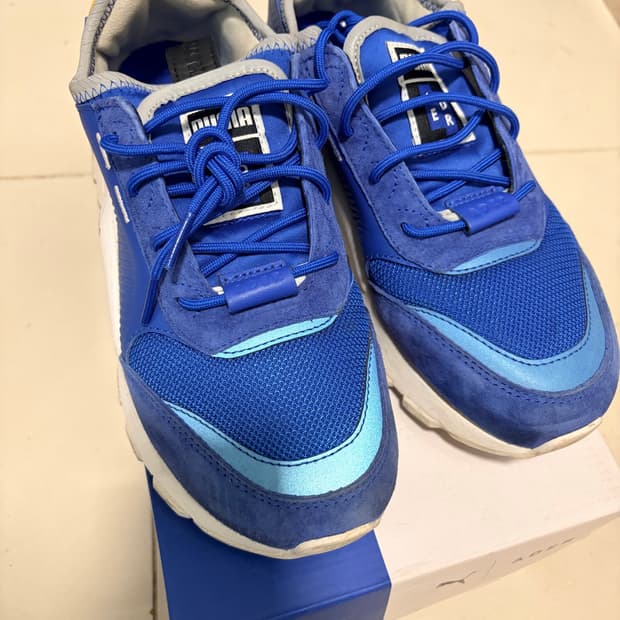 ADER ERRORxPUMA 라피스 블루 스니커즈