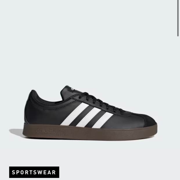 아디다스 VL 코트 베이스 265 블랙 