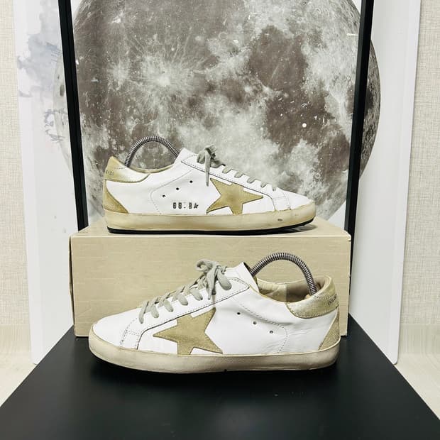 정품 39) 골든구스 실버탭 스니커즈 250~255