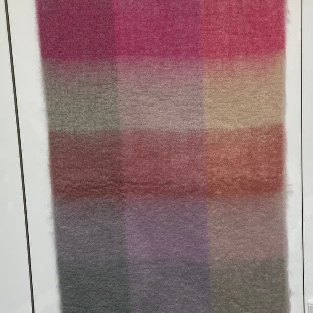 아크네 스튜디오 알파카모헤어울머플러 푸시아 남여공용