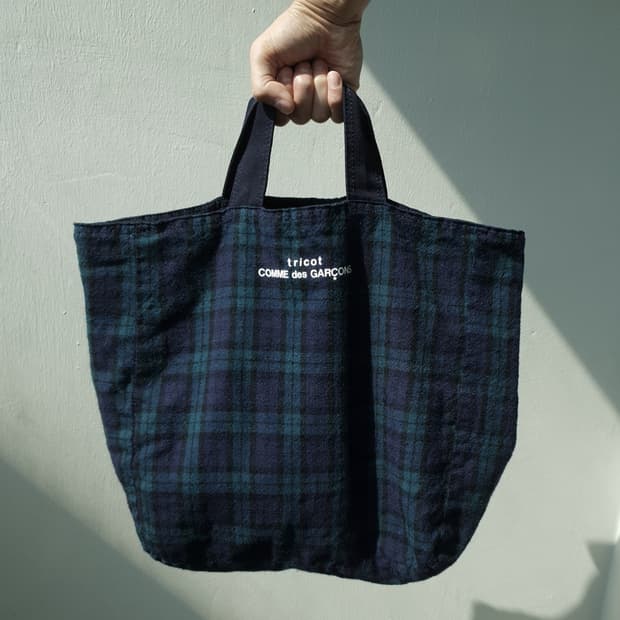 Comme Des Garcons reversible tote bag