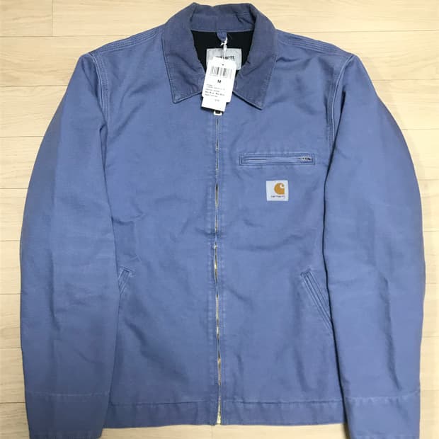 [M] 칼하트 디트로이트 블루 자켓 1회착 새상품급