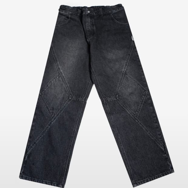 XRONZ 다이아 데님 팬츠 m