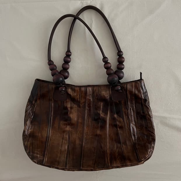 leather shoulder bag