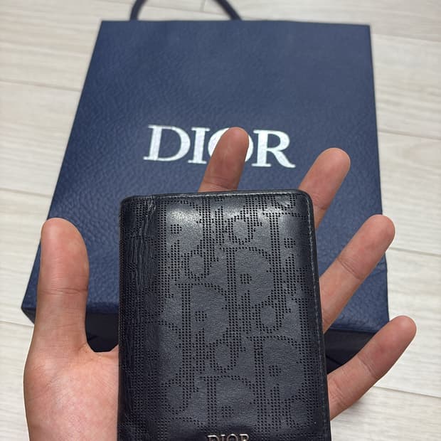 한정판 디올 오블리크 갤럭시 오거나이저 카드지갑