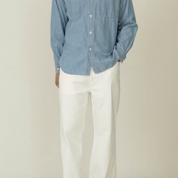 TAILLE 타일레 데님 트라우저 화이트 (3사이즈-32,33사이즈)