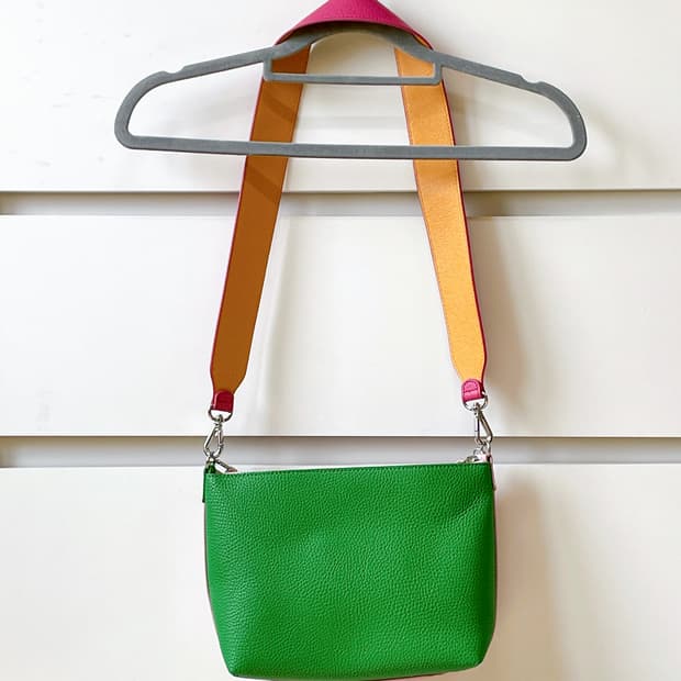 FINDKAPOOR 파인드 카푸어 플랫핑고백 투톤 숄더 겸 크로스백