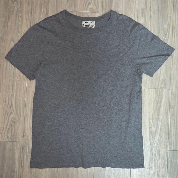아크네 스튜디오 / 그레이 반팔 티셔츠 / S