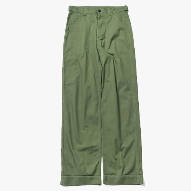MHL. - COTTON TWILL FATIGUE PANTS