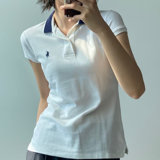 폴로 반팔 카라티 