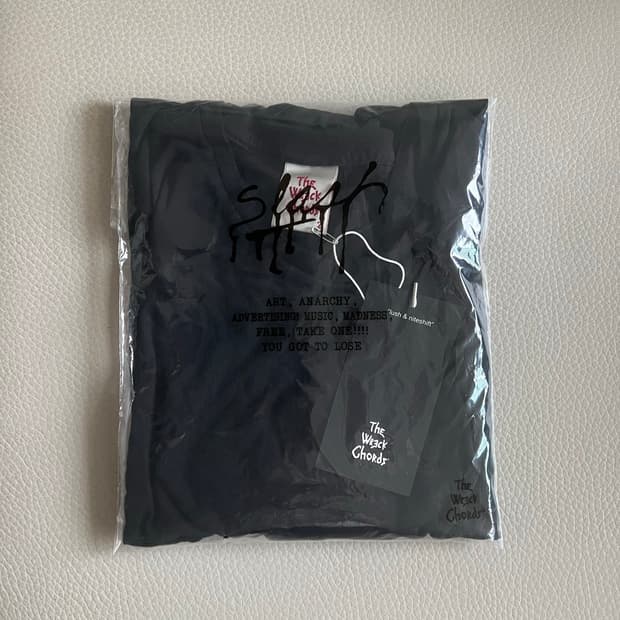 뤡코즈 블랭크 티 슬림 반팔 블랙