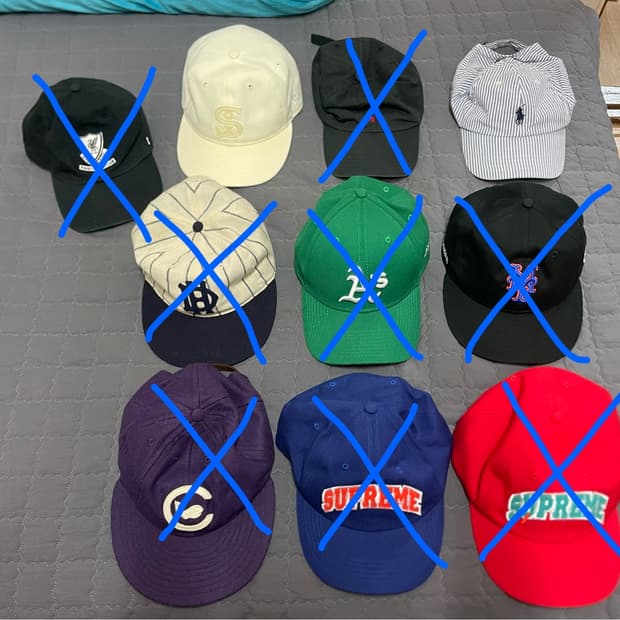 아끼던 모자 10종 대방출