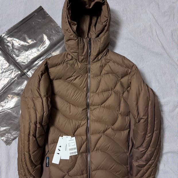 FREKER 프리커 퍼텍스 다운 자켓 패딩 브라운 S