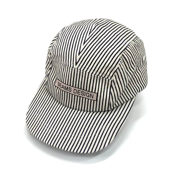 BEAMS DESIGN Striped cap