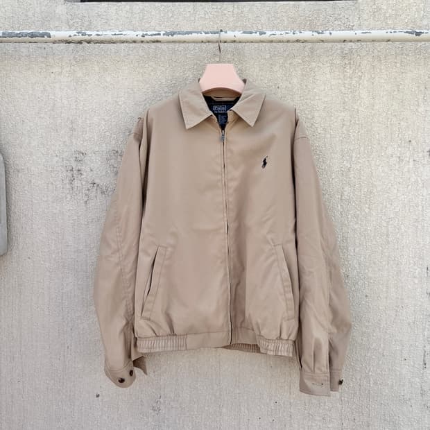 폴로 랄프로렌 베이지 바이스윙 자켓