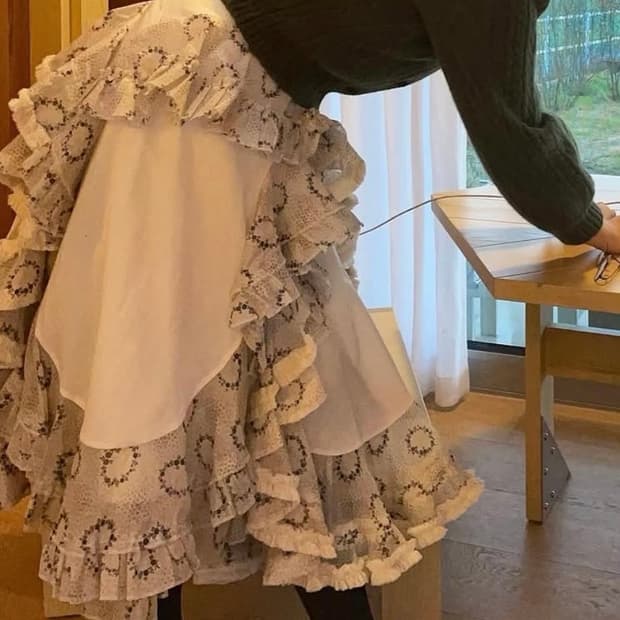 (구해요) Tao Comme des garcons 꼼데가르송 스커트