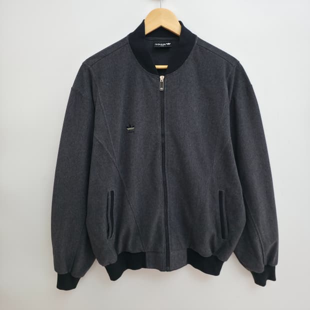[XL] 90's 아디다스 울 봄버 자켓