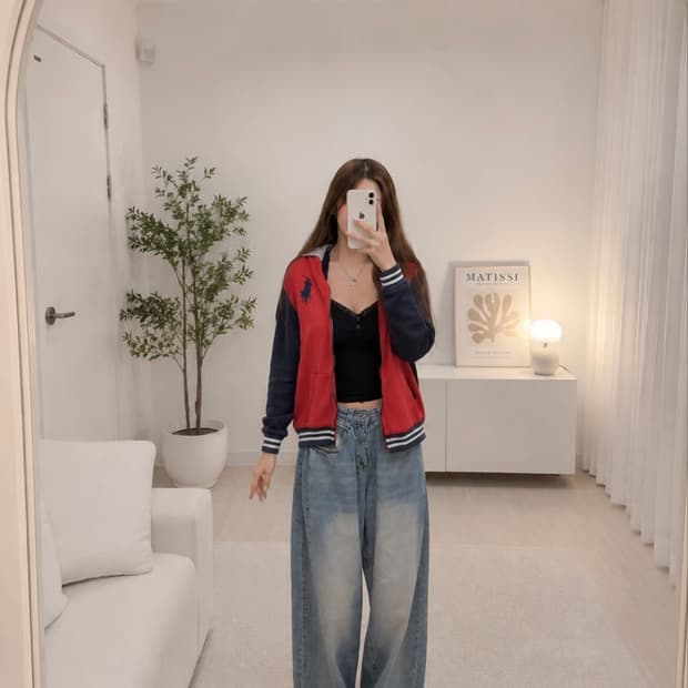 폴로 빅포니 후드집업 급처