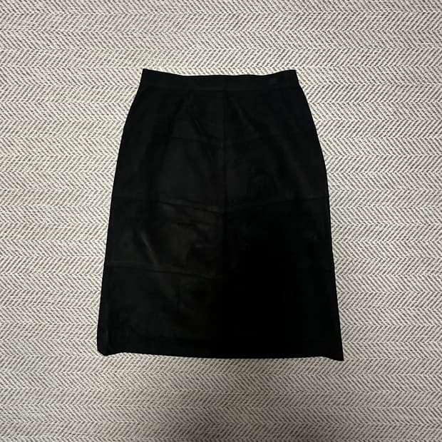 COURREGES artificial leather skirt