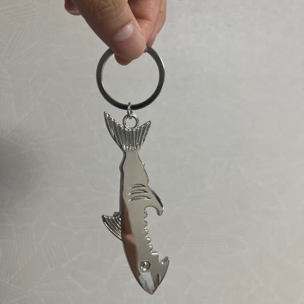 [새상품] 돌고래 병따개 카라비너 키링