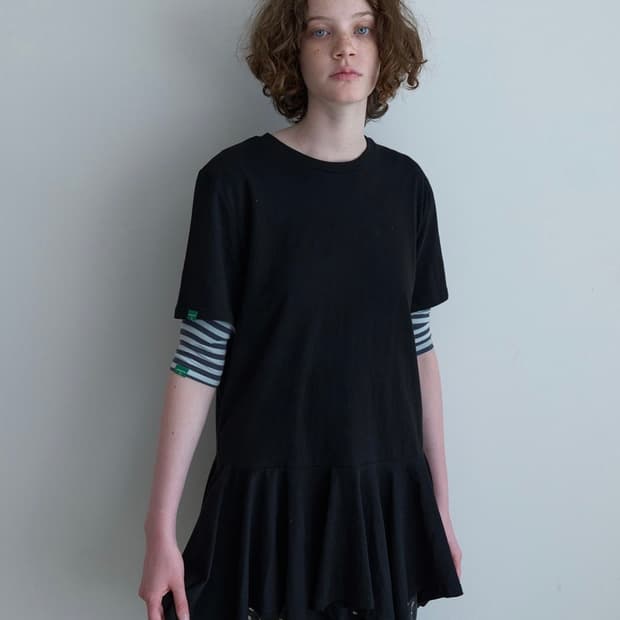 노컨텐츠 Half Sleeve Square ops