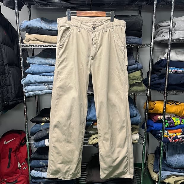 34) 칼하트 카펜터 팬츠