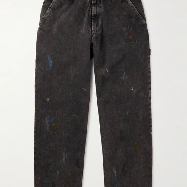 메종마르지엘라 페인팅 데님 팬츠 