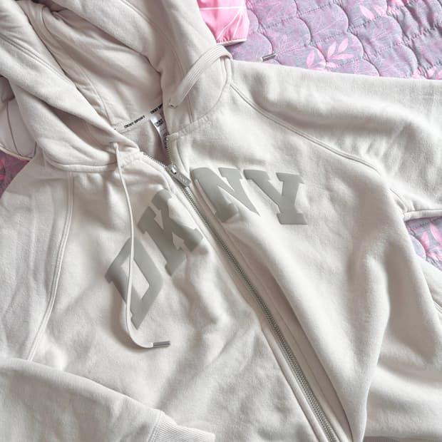 DKNY 후드집업 y2k 스타일