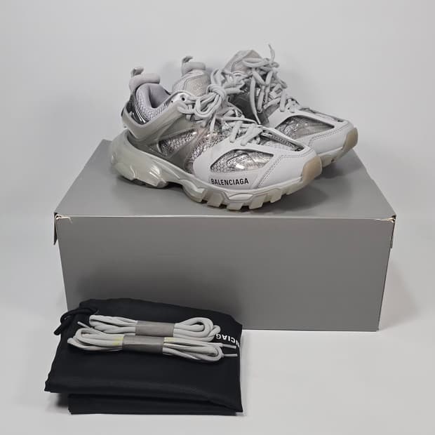 발렌시아가 우먼스 트랙 클리어 솔 스니커즈 ( 240 )