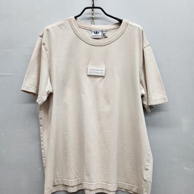 아디다스 더블로고 와펜 반팔티 2XL(L)