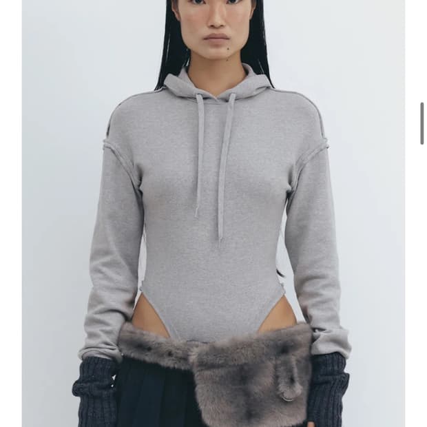 openyy hoodie suit gray S