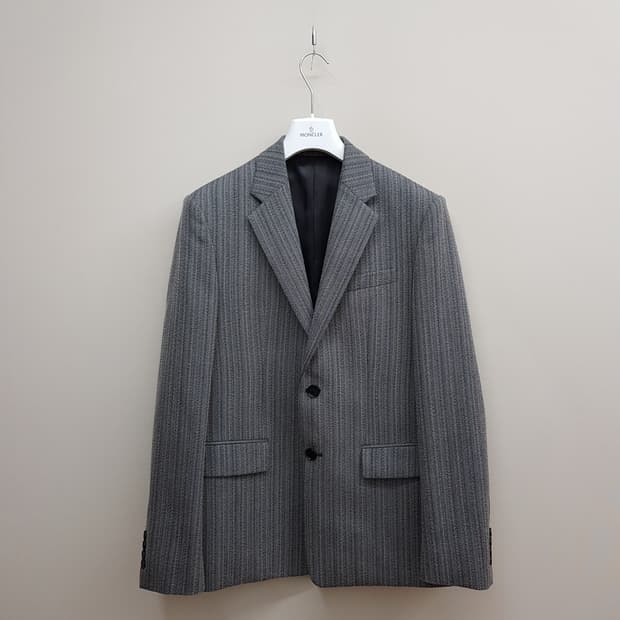 한섬 시스템 SYSTEM 2021 헤링본 울 블렌드 자켓 95사이즈