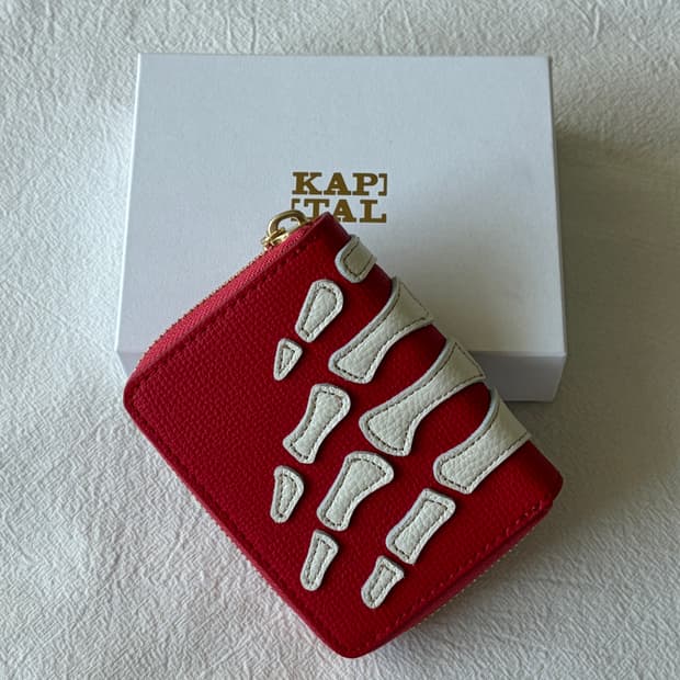 [한정상품/미개봉새상품] kapital 떰즈 업 본 지갑 미니