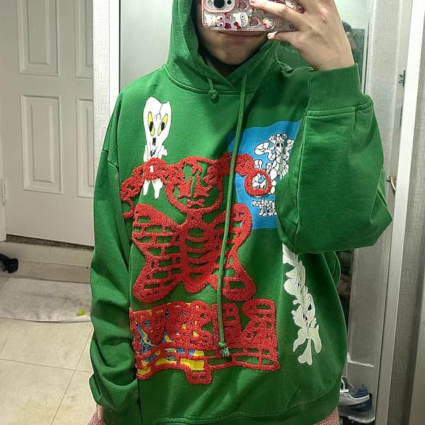 RASSVET captek hoodie Green