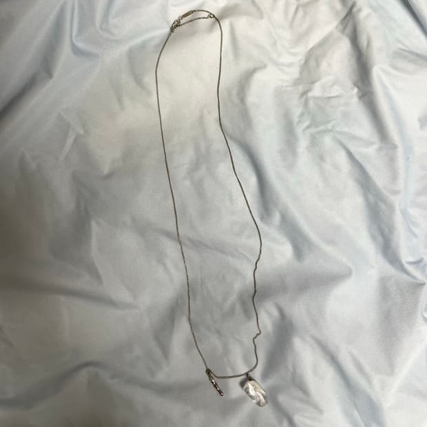 힙노타이즈 롱 원석 목걸이 