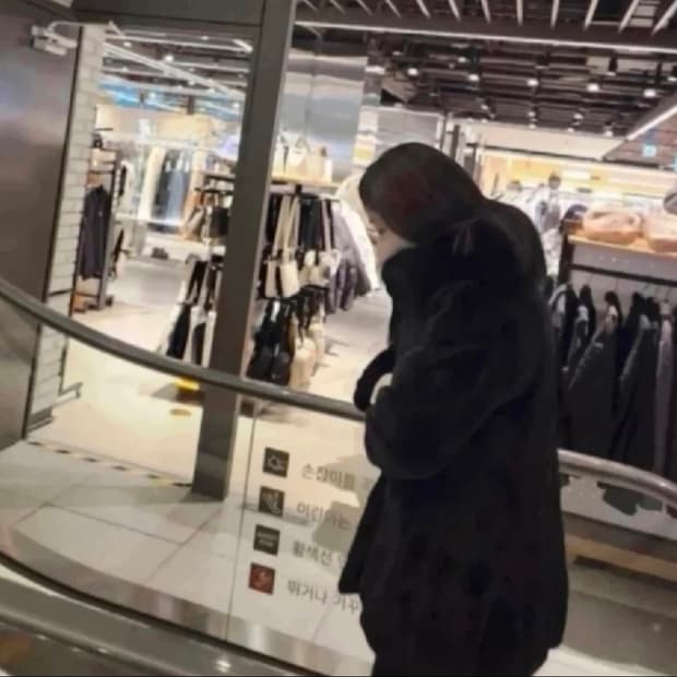 나파블랙밍크코트