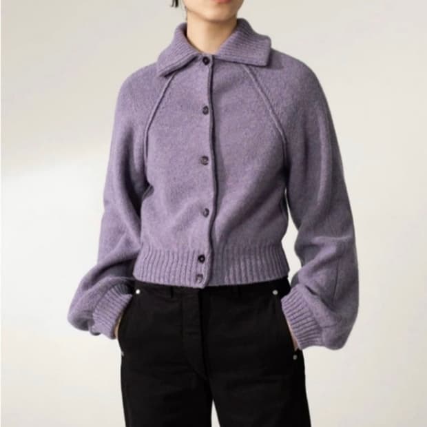 르메르 하이칼라 가디건